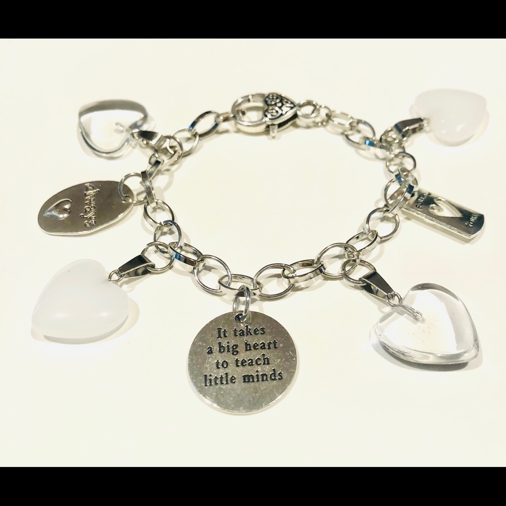 Women’s educator’s charm bracelet